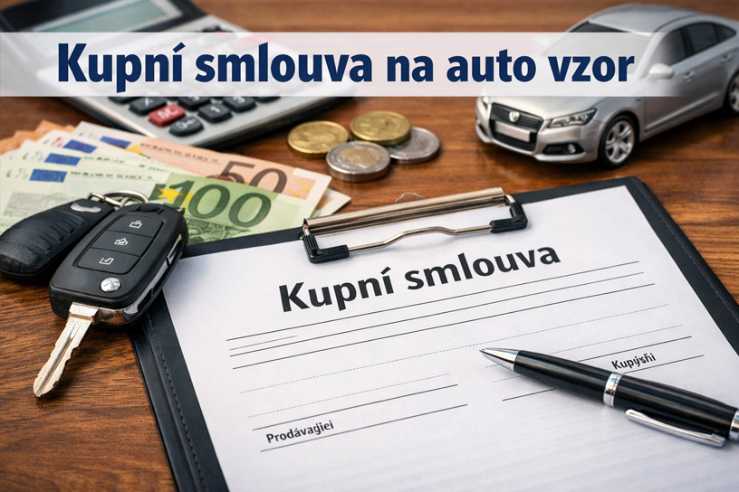 Kupní smlouva na auto vzor