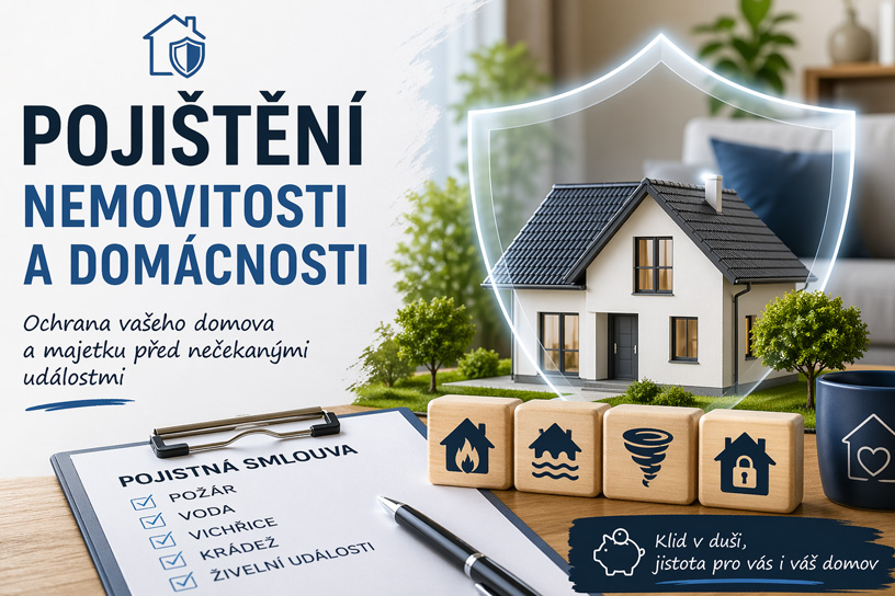 Pojištění nemovitosti a domácnosti 