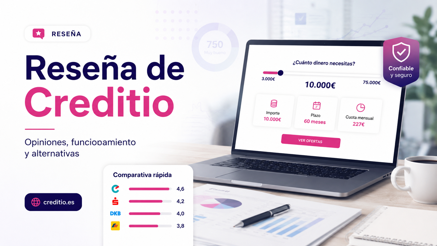 Reseña de Creditio: opiniones, funcionamiento y alternativas