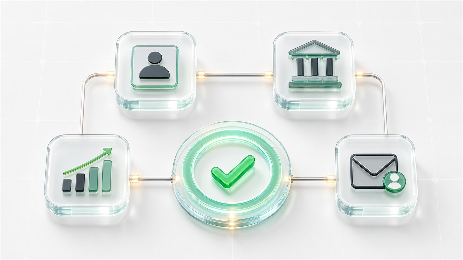 Módulos de verificación para préstamo online: identidad, cuenta bancaria, ingresos y contacto