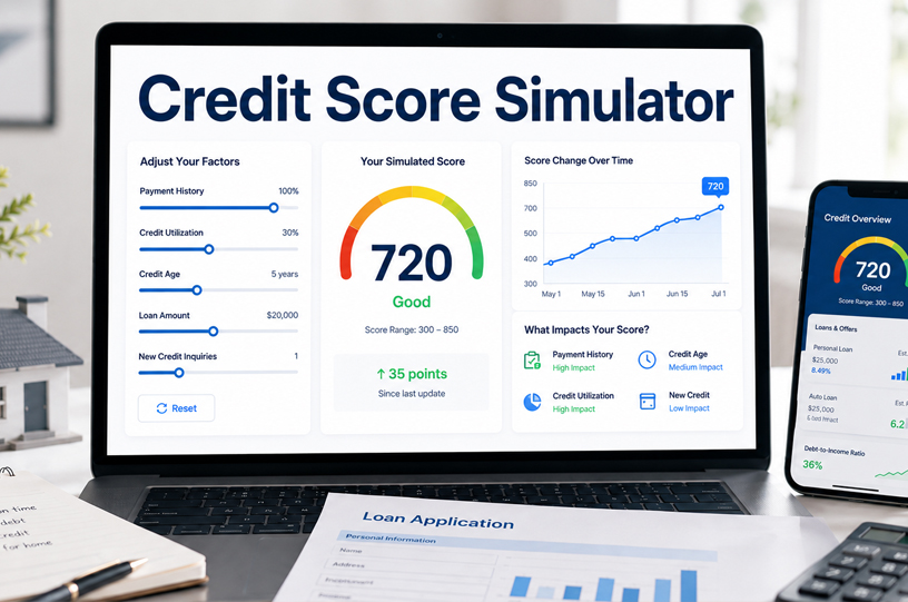 Credit Score Simulator