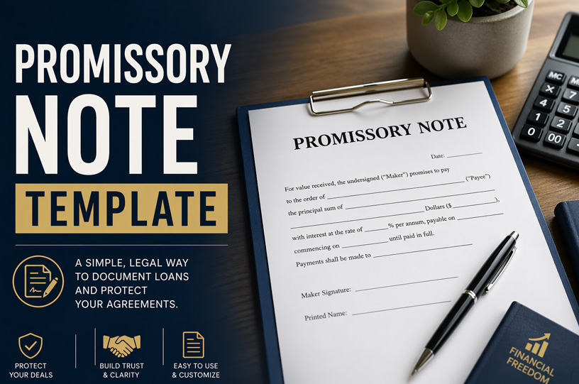 Promissory Note Template