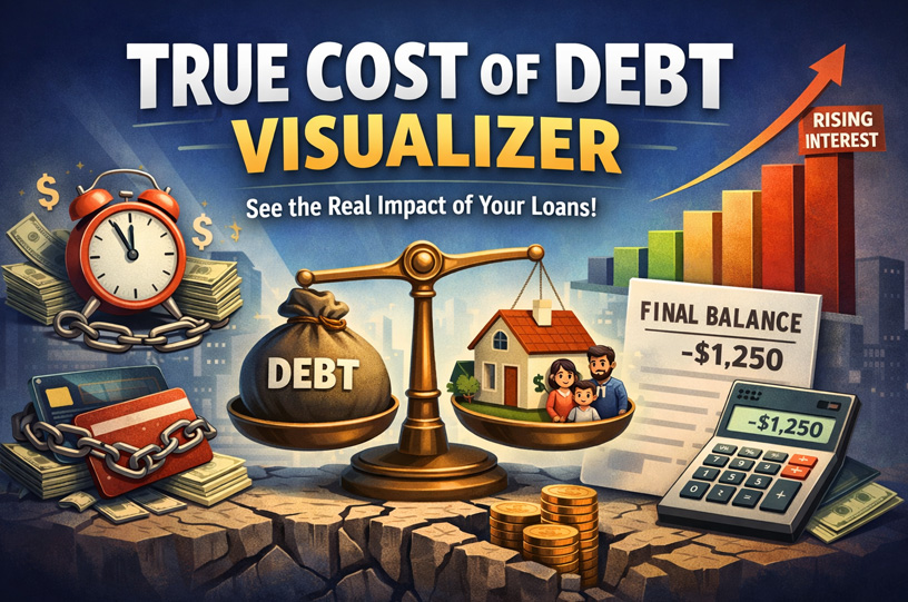 True Cost of Debt Visualizer